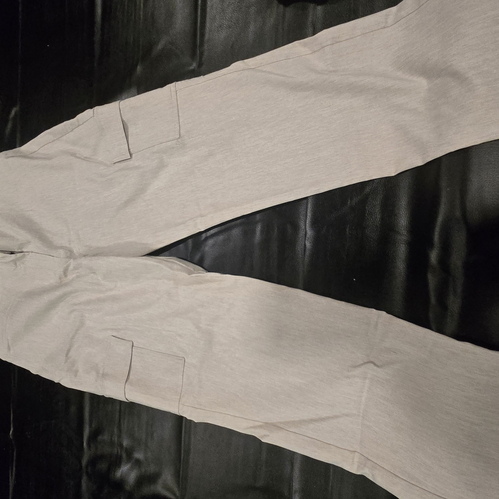 Womens Beige Cargo Pants